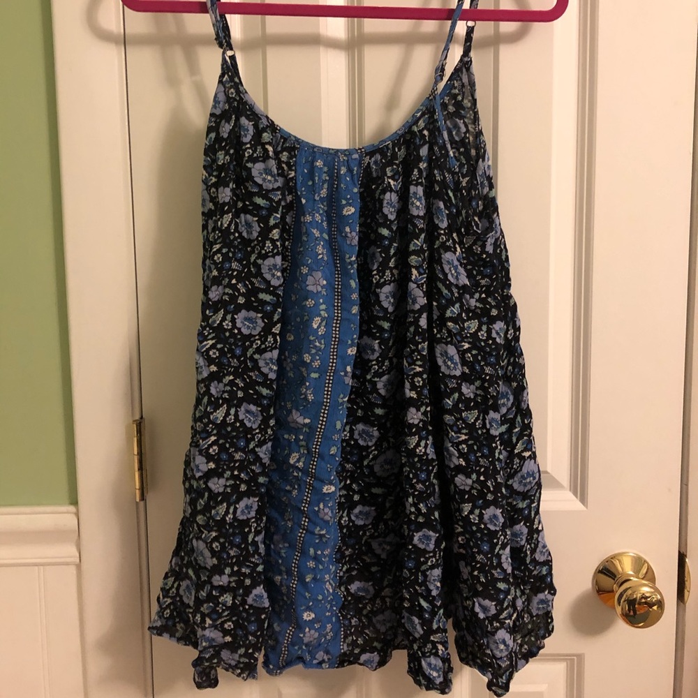 Floral spaghetti strap dress